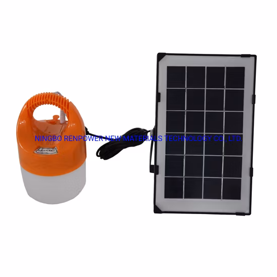 6W Outdoor Power Supply Portable Solar Direct Charging Board for Tents LED Camping Light